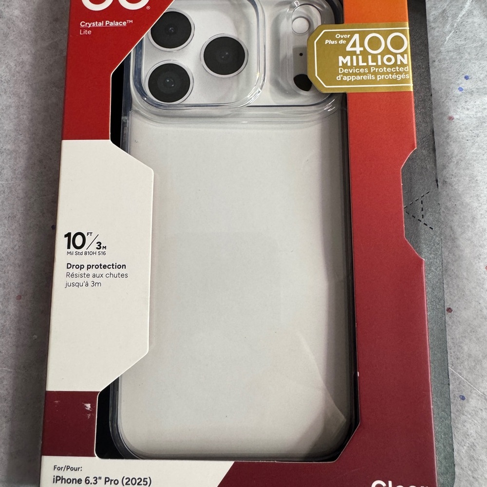 ZAGG Crystal Palace Lite Clear Phone Case for iPhone 6.3" Pro